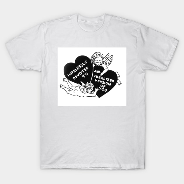 Hopelessly Devoted T-Shirt by ilustracici